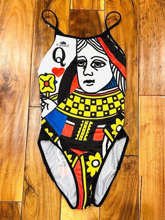 turbo Other - NWOT TURBO QUEEN OF HEARTS SWIMSUIT SMALL
